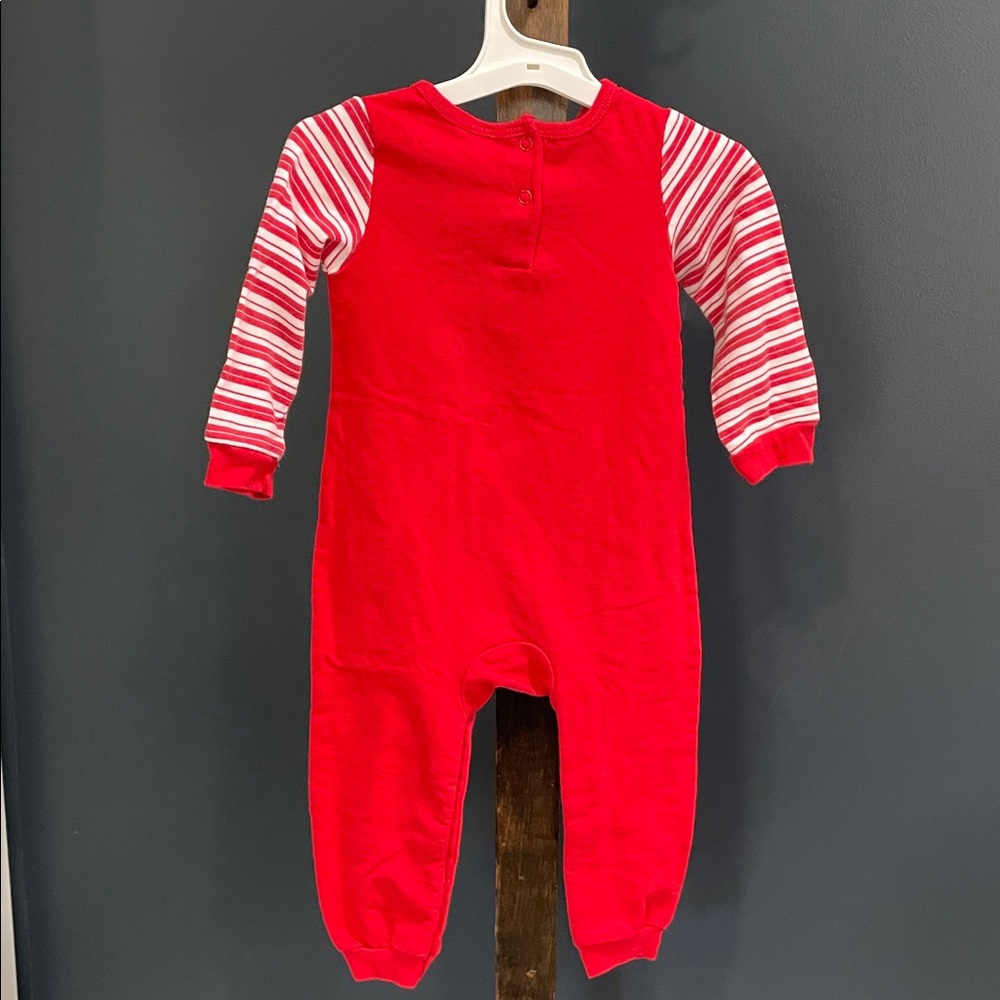 Dr. Seuss Red and White Kids Footie - Picture 2 of 4